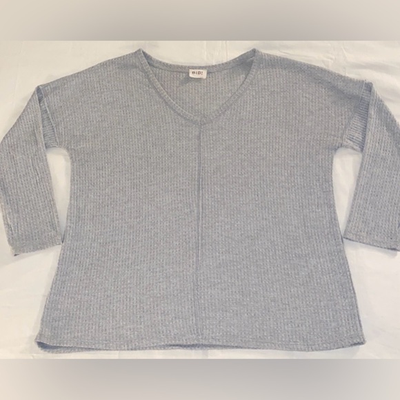 Bibi Waffle Knit Long Sleeve Shirts - Set of 2 - Picture 9 of 16